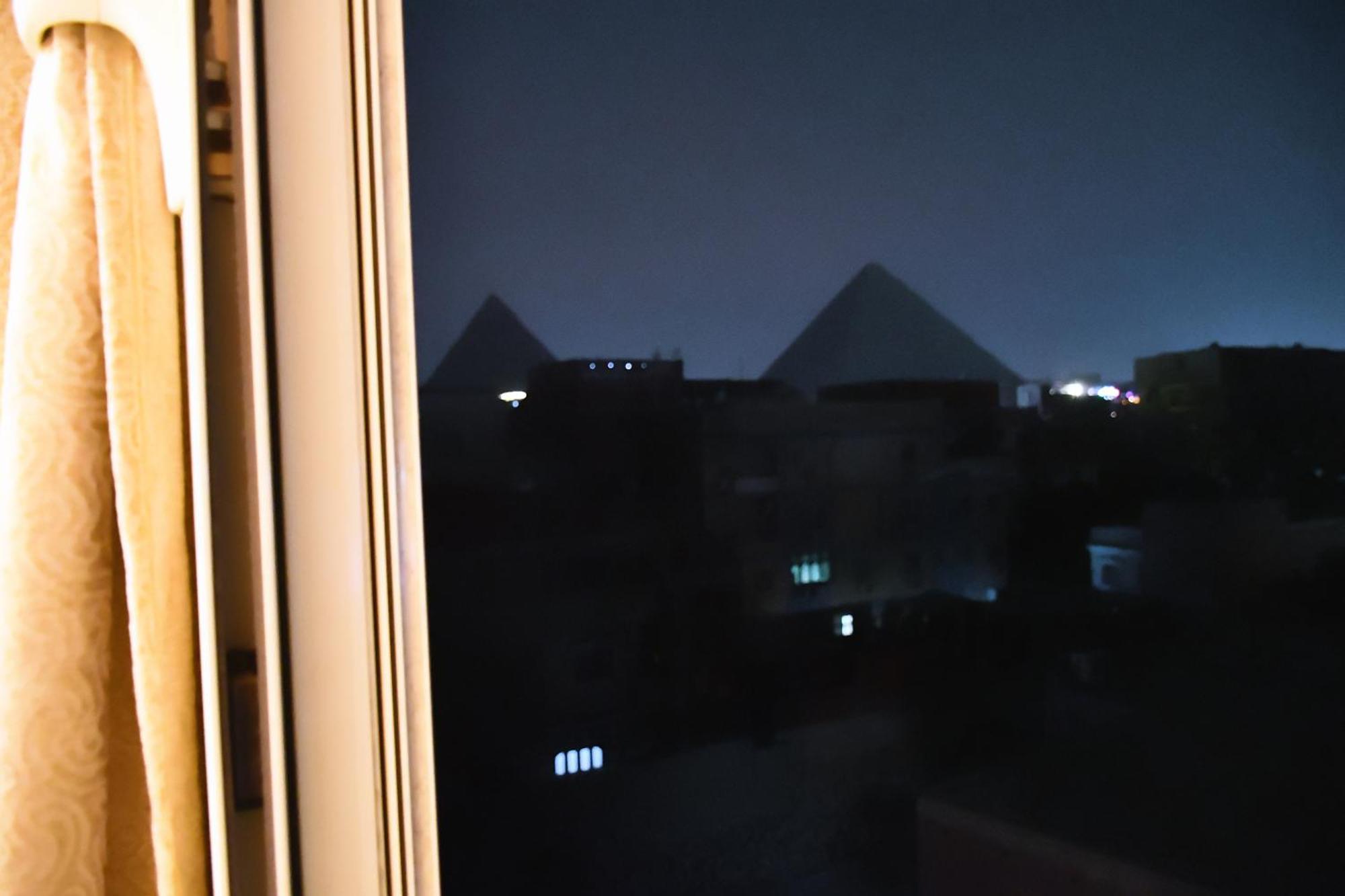 Grand Pyramid View Hotel Kafret el-Gabal Zewnętrze zdjęcie