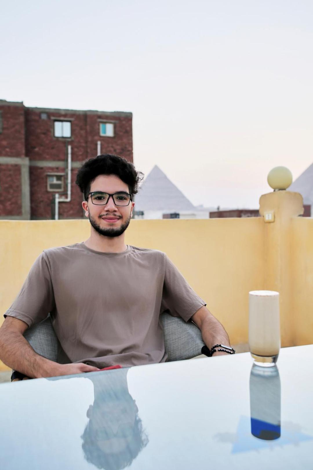 Grand Pyramid View Hotel Kafret el-Gabal Zewnętrze zdjęcie