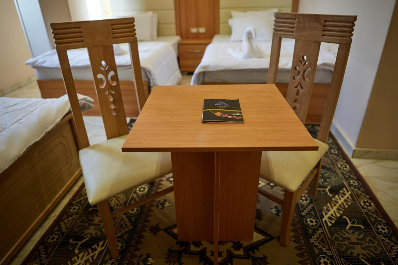 Grand Pyramid View Hotel Kafret el-Gabal Zewnętrze zdjęcie