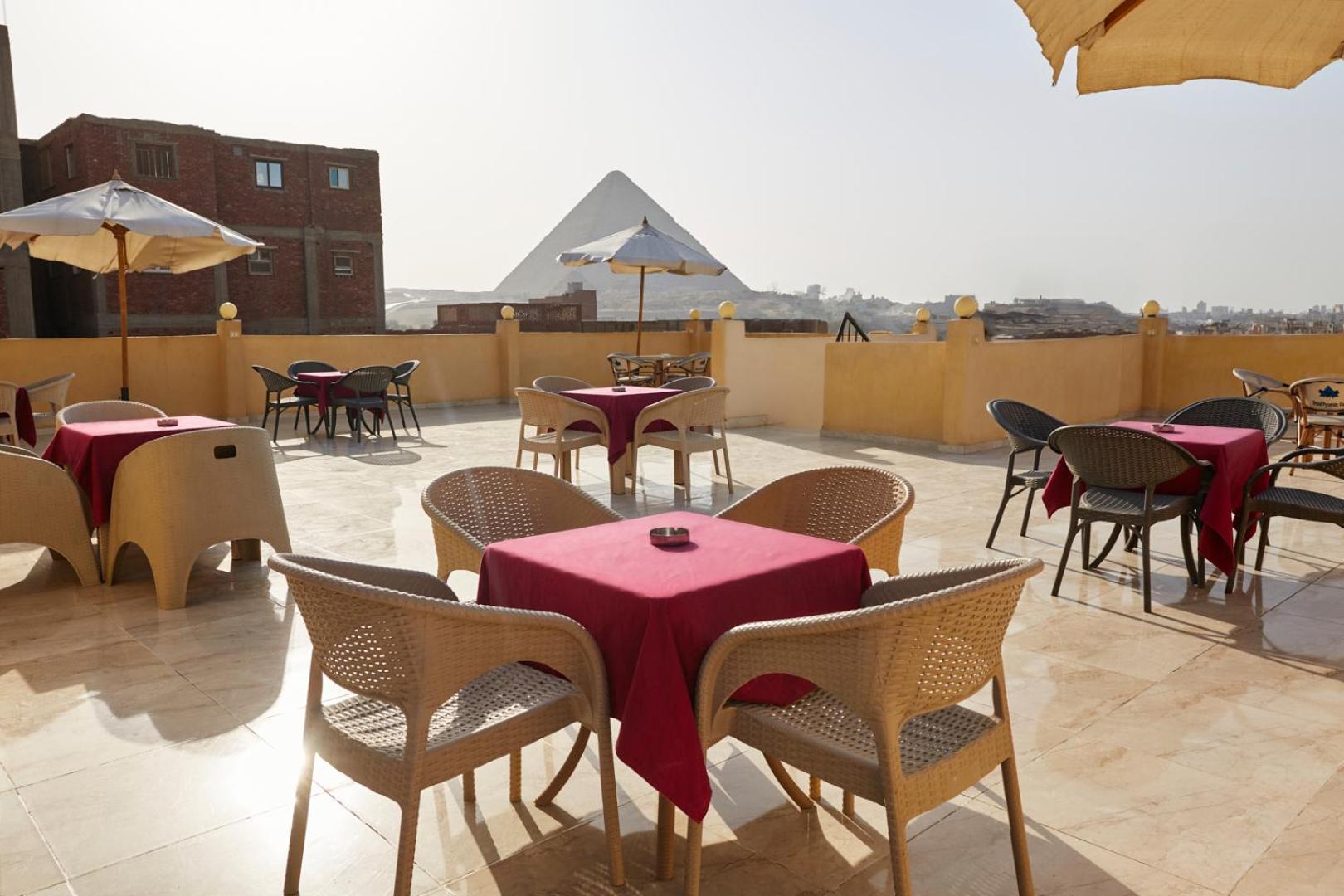 Grand Pyramid View Hotel Kafret el-Gabal Zewnętrze zdjęcie