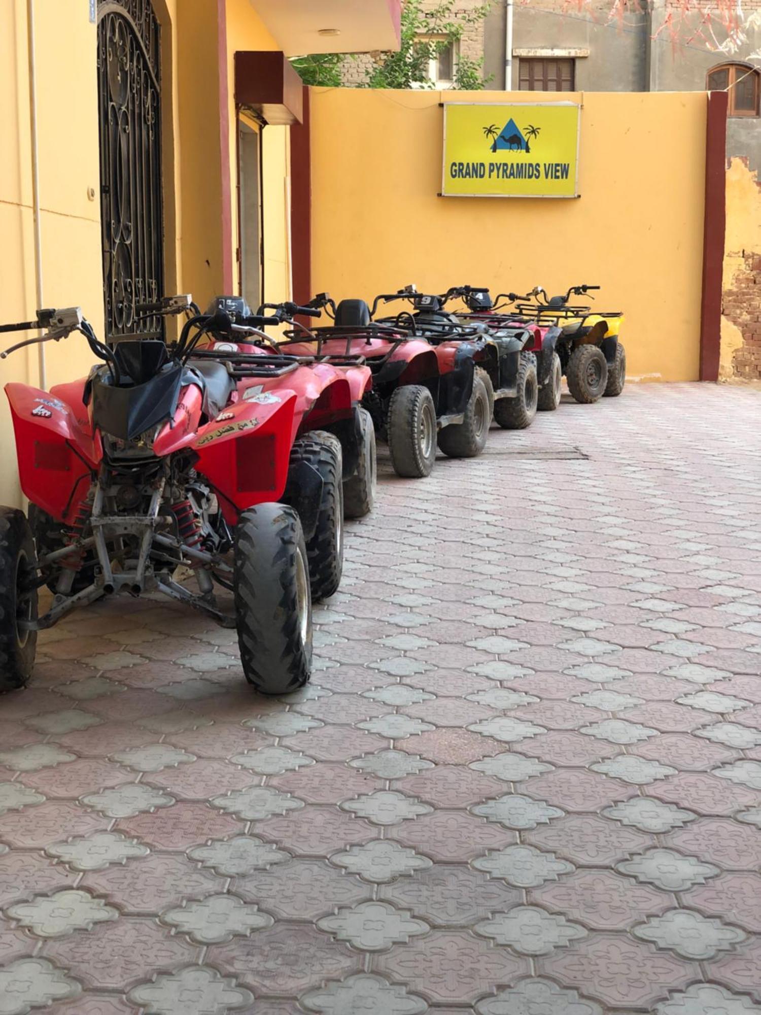 Grand Pyramid View Hotel Kafret el-Gabal Zewnętrze zdjęcie