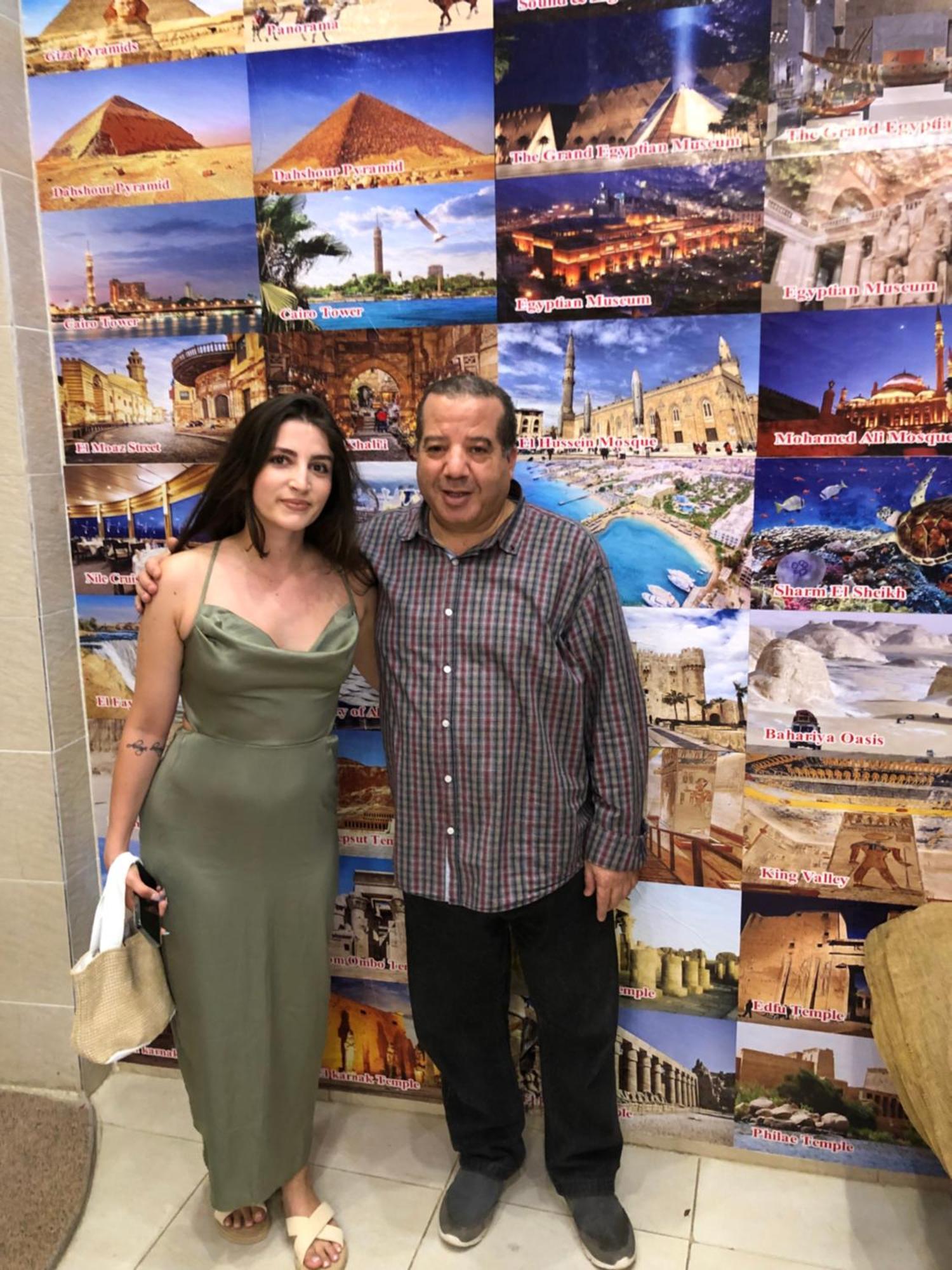 Grand Pyramid View Hotel Kafret el-Gabal Zewnętrze zdjęcie